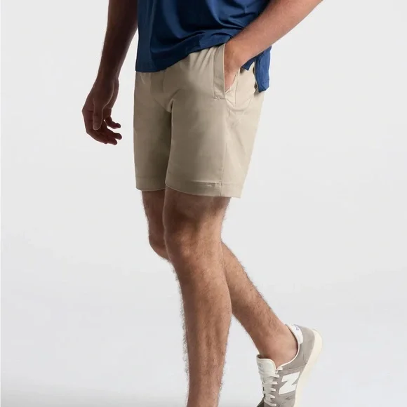 Birddogs Men’s Regular Khaki Athletic Shorts w/ Built-In Liner - Size XL - Picture 5 of 8
